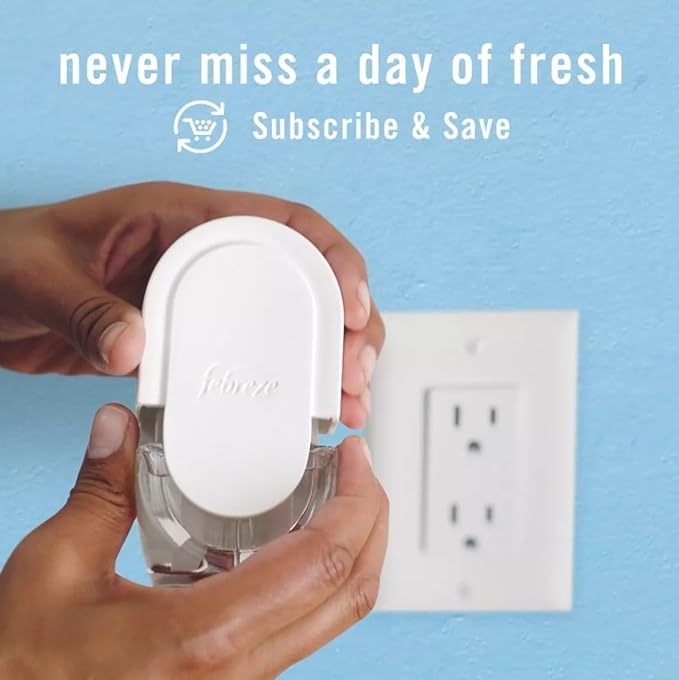 Feb-reze Luxe Plug Dual Refill Air Freshener - Rainforest - 1.75 fl oz - 2 count