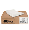 Aluf Plastics 56 Gallon 1.5 MIL (equivalent) Thick Clear Heavy Duty Trash Bags - 43 x 46 - Pack of 400 - for Recycling Kitchen Contractor &amp Outdoor