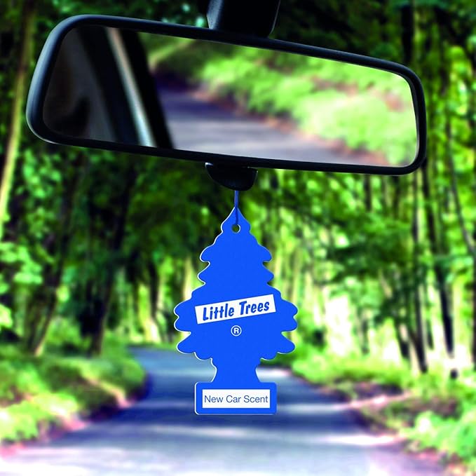 CAR FRESHNER U3P-30100 Wide Classic Assortment Little Tree Air Freshener (3 Pack)
