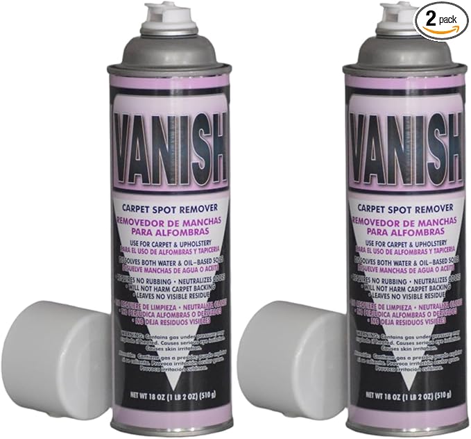 Vanish Carpet Spot Remover - Instant Stain Remover for Carpet &amp Upholstery Leaves No Residue (2)