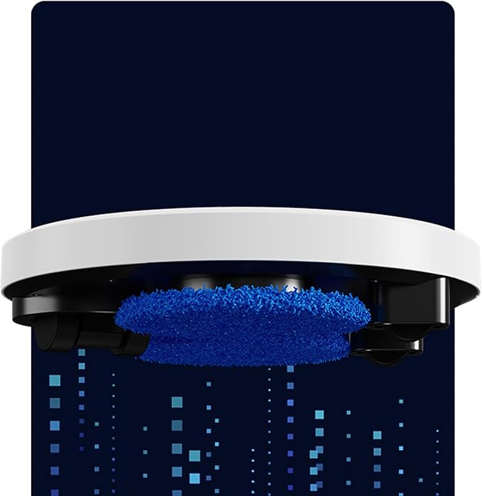 1800mAh Cordless Floor with Double Wheel Automatic Wet Dry USB Rechargeable Mop Electric Mopping Machine Floor