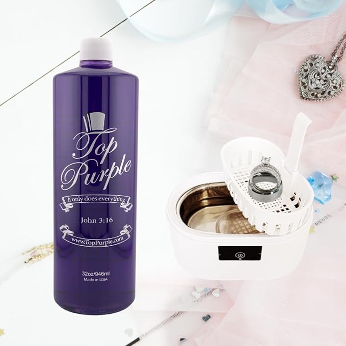 Jewelry and More Cleaner 32 Ounce Refill &amp 2 Ounce Spray Bottle