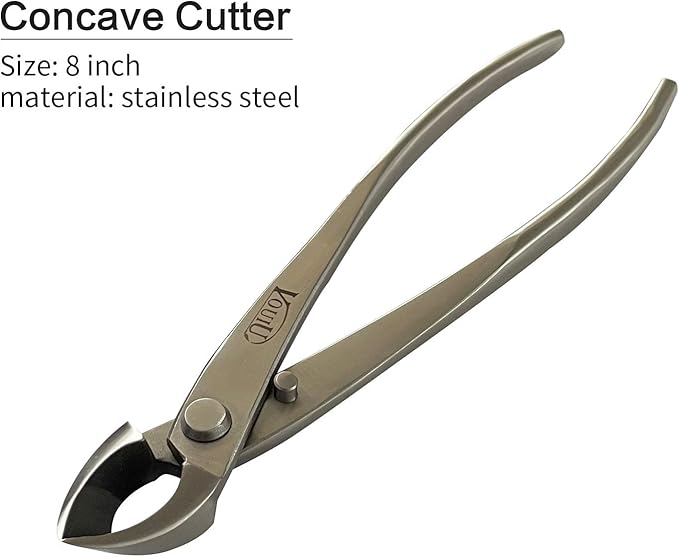 6-Piece Bonsai Tool SetKnob CutterTrunk SplitterConcave CutterWire CutterJin PliersBonsai Scissors