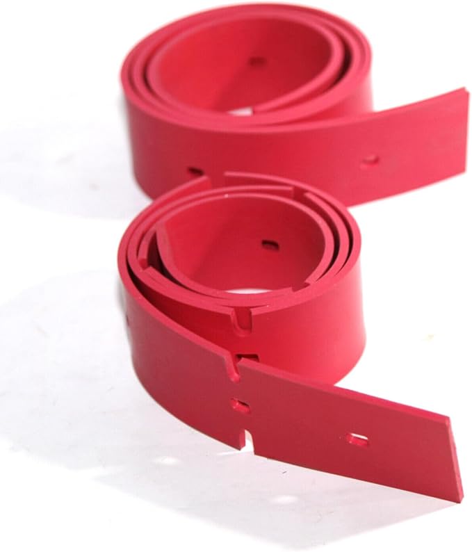 Floor Scrubber Rubber Squeegee Blade Kit (2pcs) for elife Model 500X (Squeegee 38 for 500X(MX5))
