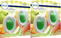 F.e.b.r.e.z.e Small Spaces Air Freshener Limited Edition.25 fl. oz. 4 Count (Pack of 1) (Apple Mango Sunshine)