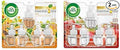 Air Wick Plug-In Scented Oil Refills Hawaii Apple Cinnamon Medley 2 Pack of 5x0.67oz Bottles White and Brown Essential Oils Air Freshener