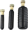 3-Piece Drain Bladder Kit for Pipes 1–6 in Diameter – Rubber Unclogging Tool for Bathroom Sinks Showers Swimming Pool &amp Main Sewer Lines Using Water Pressure