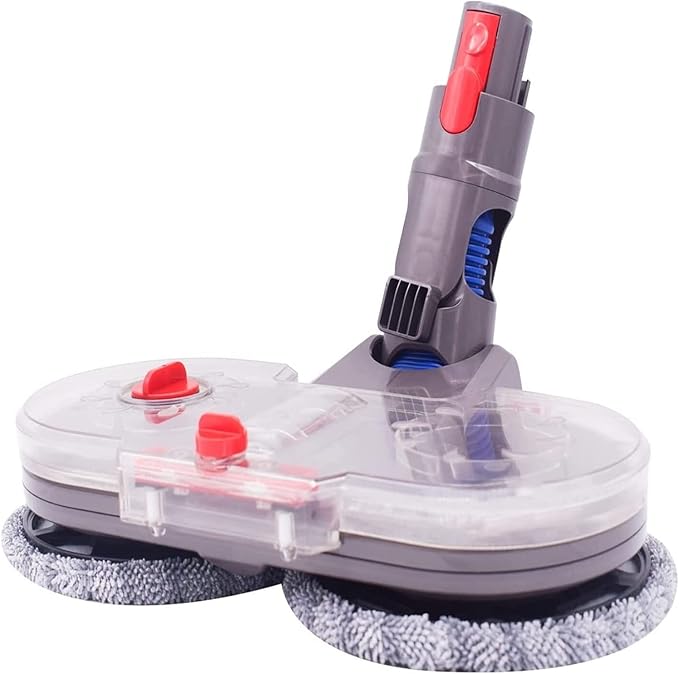 Electric Dry and Wet Mop Head Attachment Compatible with Dyson V7 V8 V10 V11 Cordless Stick Vacuum Cleaner