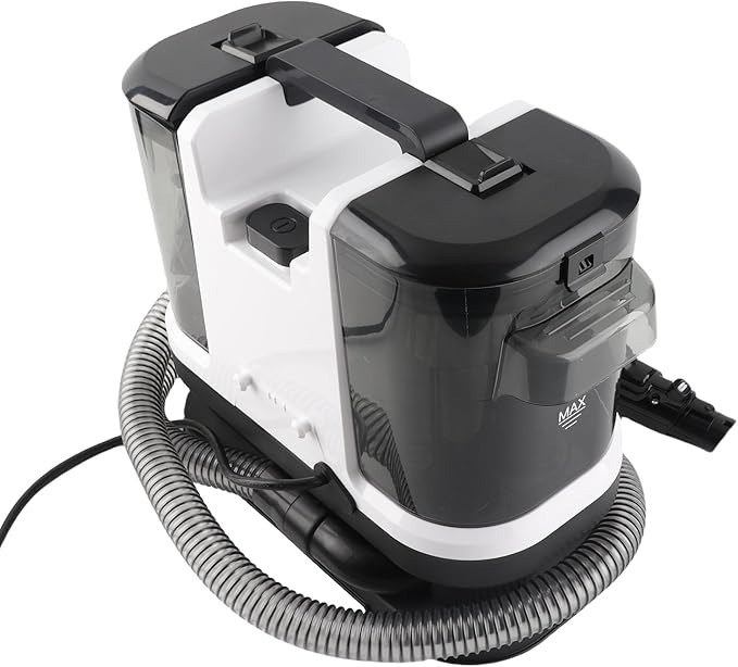Portable Carpet Spot Cleaner Machine 14Kpa Powerful Suction Carpet Cleaner Machine with Brush Heads for Couch Car Pets 21 33ft Working Range Can a Motor Suction 14Kpa Is