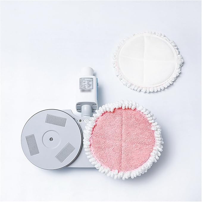 4Pcs Replacement Steam Mop Cloths Electric Mop Cleaning Pads Compatible For Bobot 8 And 9 SeriesFloor Mop Replacement Parts