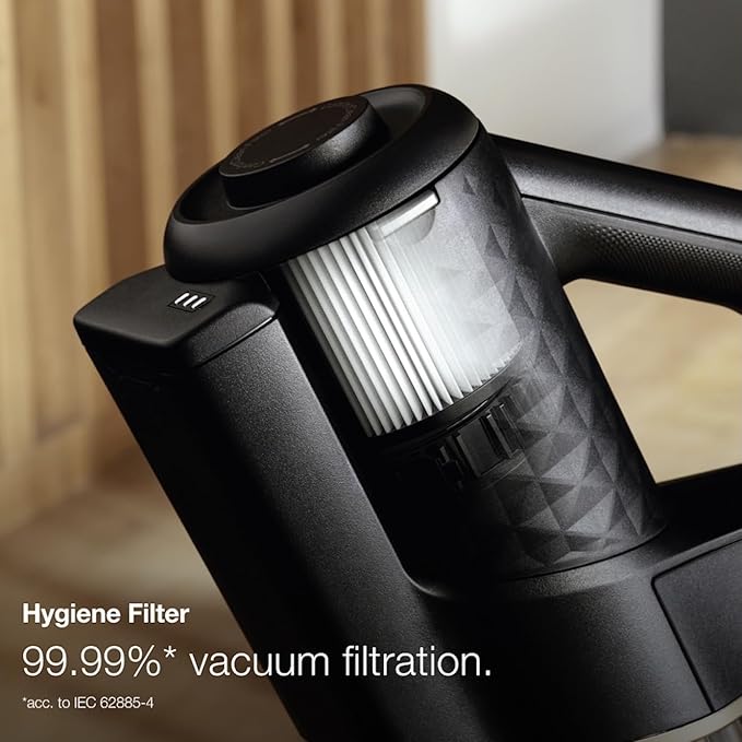 Miele Duoflex Vacuum Cleaner Cordless and Bagless Multi-Use Flexible Stick Vacuum with Attachable MultiFloor Brush in Brilliant White / Space Grey / Nordic Blue