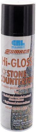 Somaca Hi-Gloss Stone Countertop Cleaner - Pack of 3 Cans