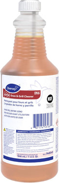Diversey 948049 SUMA Oven and Grill Cleaner Heavy Duty Removes Baked on Grease and Carbon Buildup Capped Ready-to-Use Gel 32-Ounce