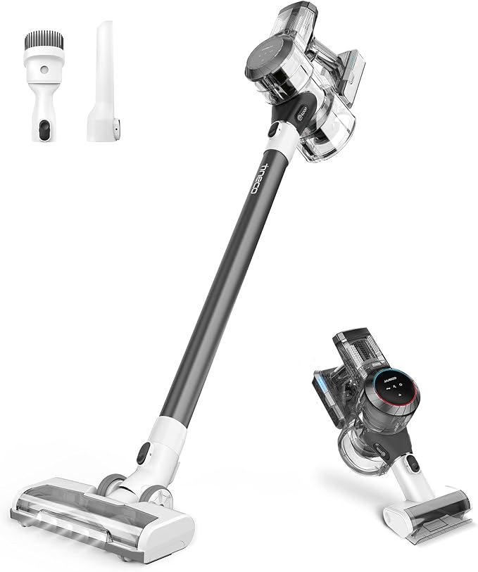 Tineco Pure ONE S11 Smart Cordless Stick Vacuum Cleaner Strong Suction Handheld Vacuum for Hard Floors Cars &amp Pet Hair Lightweight Deep Cleaning