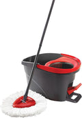 Mop and Bucket System for Floor Cleaning Spin Mop with Bucket Household Supplies Tools Extended Handle for Household Hardwood Floor