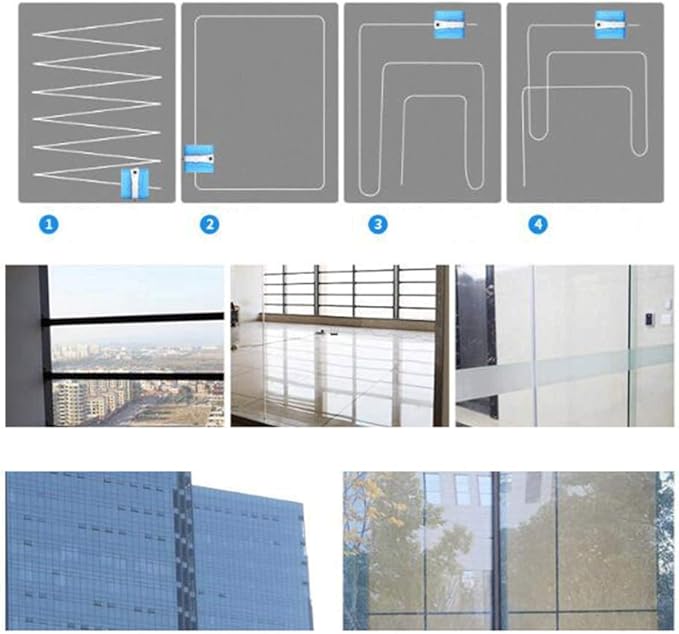 Glass Wiper -Double-sided Window Cleaner Magnetic Cleaning Tools Useful Surface Brush