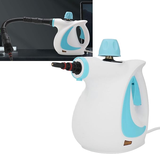Portable Steamer for Cleaning Handheld Pressurized Steam Cleaner with Accessories Steam Cleaner for Home Use Steamer for Cleaning Car Furniture Floor Upholstery (US Plug