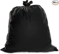 33 Gallon Black Trash Bag 1 Mil Thick 100 Bags Large Can Liners for Commercial Kitchen Office Multi-Use Garbage Bags