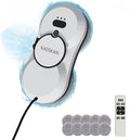 Window Cleaning Robot Automatic Window Cleaner with Water Spray for Windows/Tiles/Class Door Inside/Outside 5600Pa Suction Power 3.0 Path Planning Remote Control