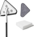 Effortless Wall Cleaning Mop with Disposable Pads - Versatile Triangle Design for High Reach Cleaning