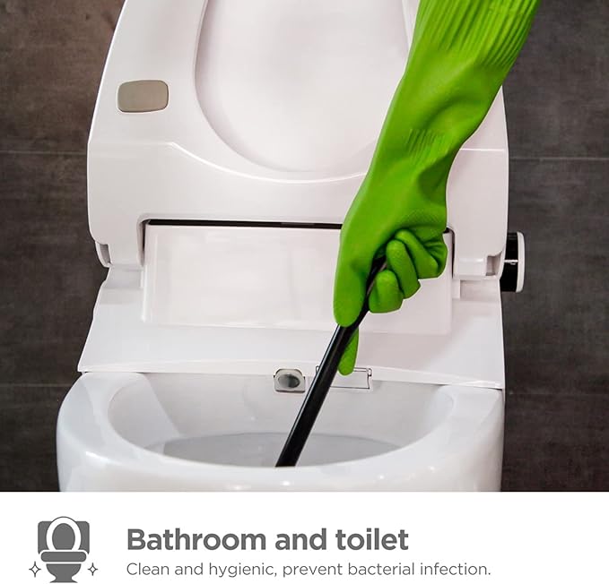 Rubber dishwashing gloves 3 or 6 Pairs for kitchenCleaning washing dish gloves long for household reuseable durable.