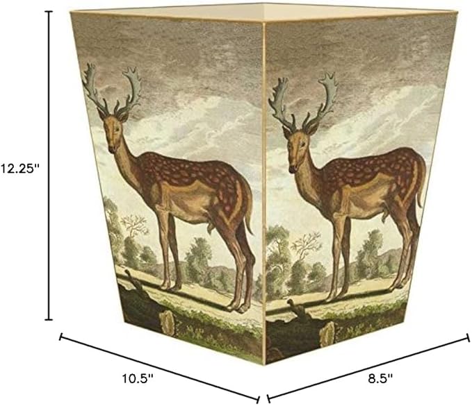 Marye-Kelley WB1159 - Deer Wastepaper Basket