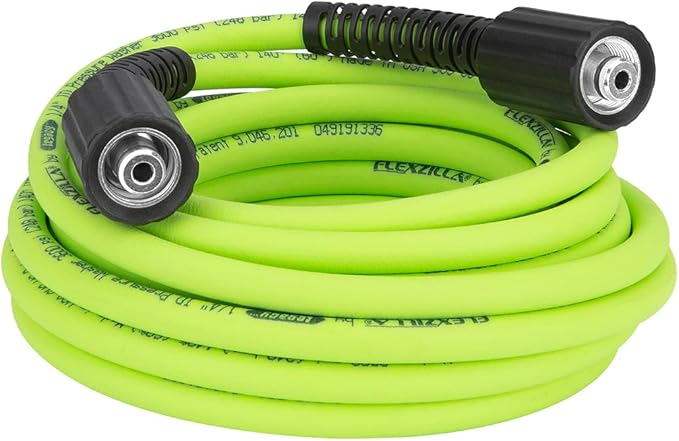 Flexzilla HFZPW36425M-E 3600 PSI 25' Pressure Washer Hose 1/4 in. x 25 ft ZillaGreen
