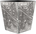 WB2636 - Firenze Italy Map Wastepaper Basket