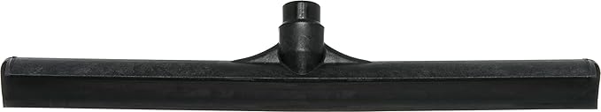 SPARTA 3656703 Plastic Floor Squeegee Shower Squeegee Heavy Duty Squeegee With Rubber Blade For Windows Glass Shower Doors Floors Windshields 20 Inches Black (Pack of 6)