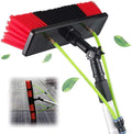 Cleaning Photovoltaic and Solar PanelsWindow Clean Glass Wall Cleaning 3-12M Washing Set Equipment Extension Pole Cleaning for Trucks Windows/5M Rod/30Cm Brush Head