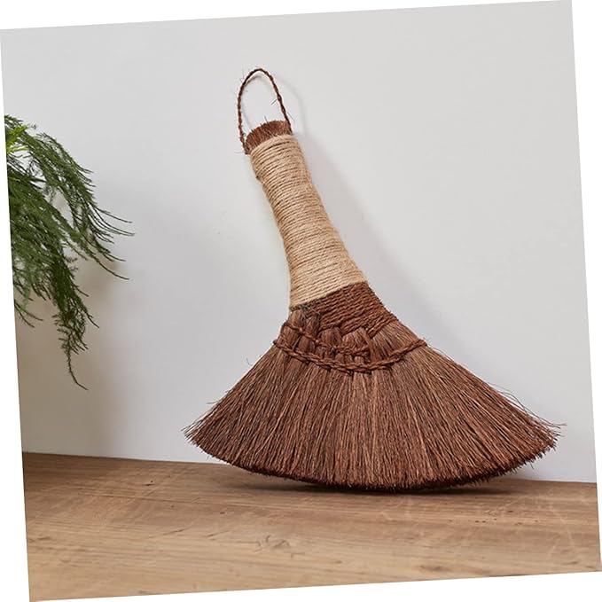 BESPORTBLE 2pcs Desktop Palm Dust Brush Ergonomic Household Broom for Easy Cleaning of Furniture Car and Hard Reach Areas