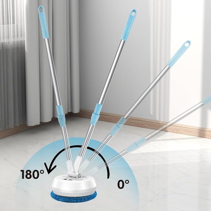 Wireless Electric Water Mop Cleaning Machine Automatic Wet Cleaner 2 in 1 Car Glass Ceiling Doors Windows Home Floor Mops