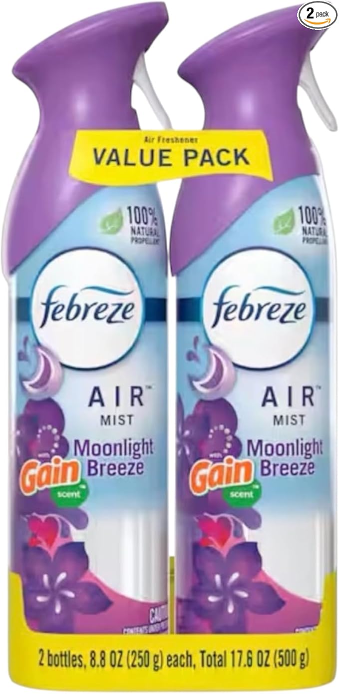 Fe.bre.ze Moonlight Breeze Air Mist 8.8oz Each 2 count