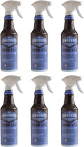 Santeen Chrome &amp Tile Cleaner | 6-pack of 22oz Trigger Spray Bottles | Dissolves Lime Rust &amp Hard Water Corrosion Stainless Steel Enamel Porcelain Sinks Tubs Shower Stalls Glass Chrome Copper