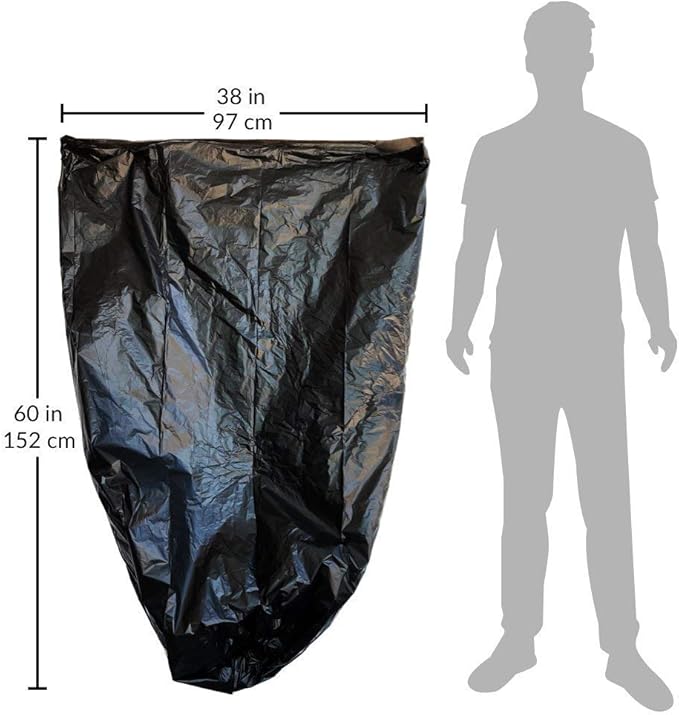 Reli. Trash Bags 55-60 Gal (150 Bags) &amp 33 Gallon Trash Bags (250 Bags)