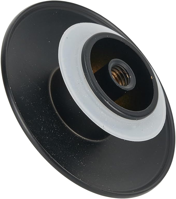 Convenient Push Button Clack B Sink Drain Stopper Matte Black Finish