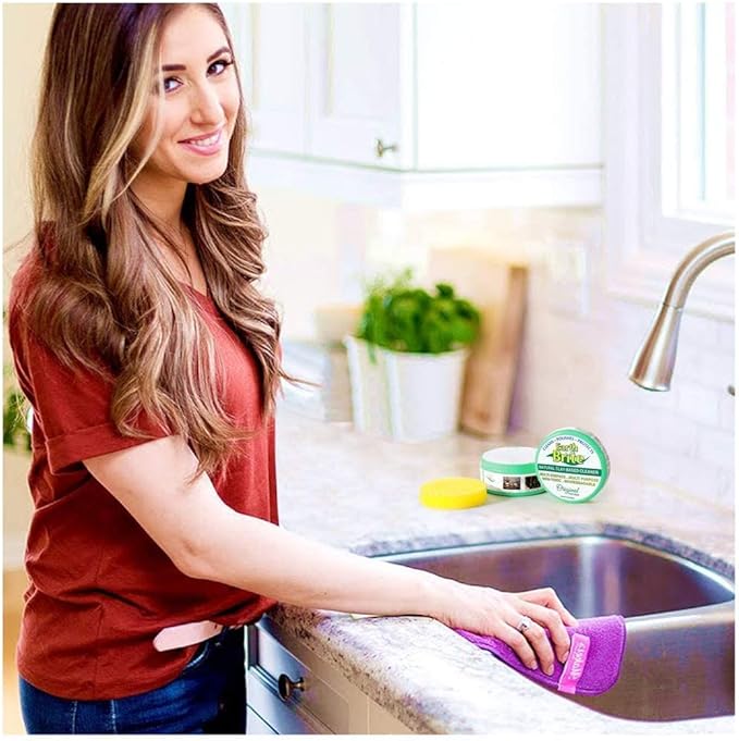All Purpose Cleaner 2-Pack – Clay Bar Cleans Stoves Bathrooms and All Hard Surfaces – 100% Natural Cleaning Product
