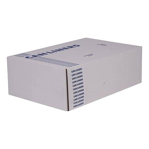HBC Value Perfomance Can Liners 24x23 Clear 0.7Mil 20/25 500ct LLDPE Liners