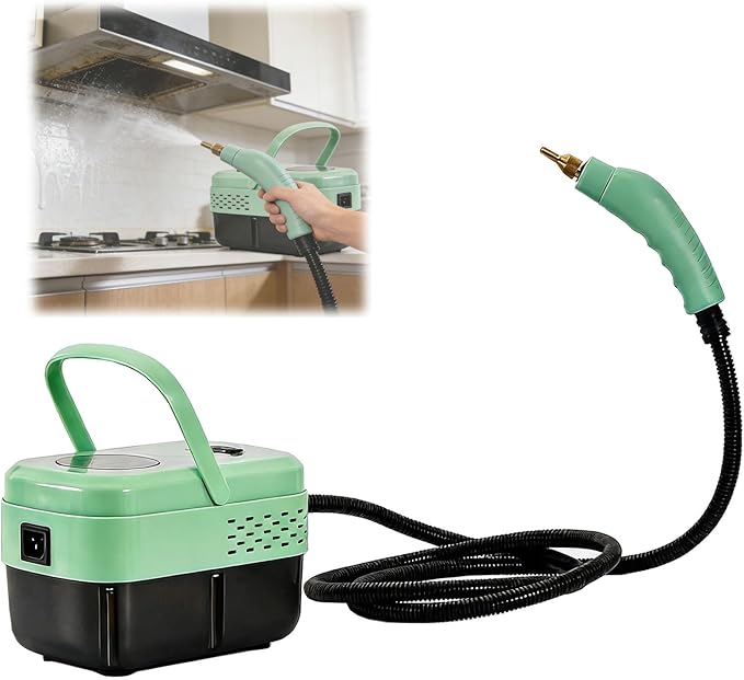 Steam Cleaner 6 Level Adjustable Handle 15s Heat Up 13L Tank Handheld Steam Cleaner Steam Cleaner for Home for Floor Dirt Grease Grout Tile Car
