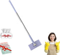 Convenient Cloth Changing Mini MopLong Handle Snap Clip Mini Mop Retractable2026 Lazy Convenient Cloth MiniMop Set360° Swivel HeadNo WashCompatible with TowelsWipes (#A)