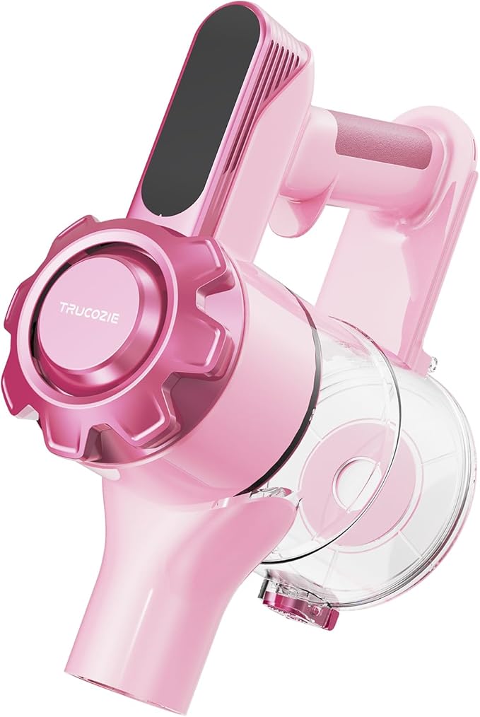 Trucozie Dust Cup Attachment for Cordless Vacuum Cleaner T350 Pink