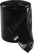 18 Gallon Large Trash Bags Black Garbage Bags 1 Roll/100 Counts