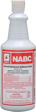 Spartan NABC RTU Restroom Cleaner Blue 1 qt Floral Liquid | 12/Case
