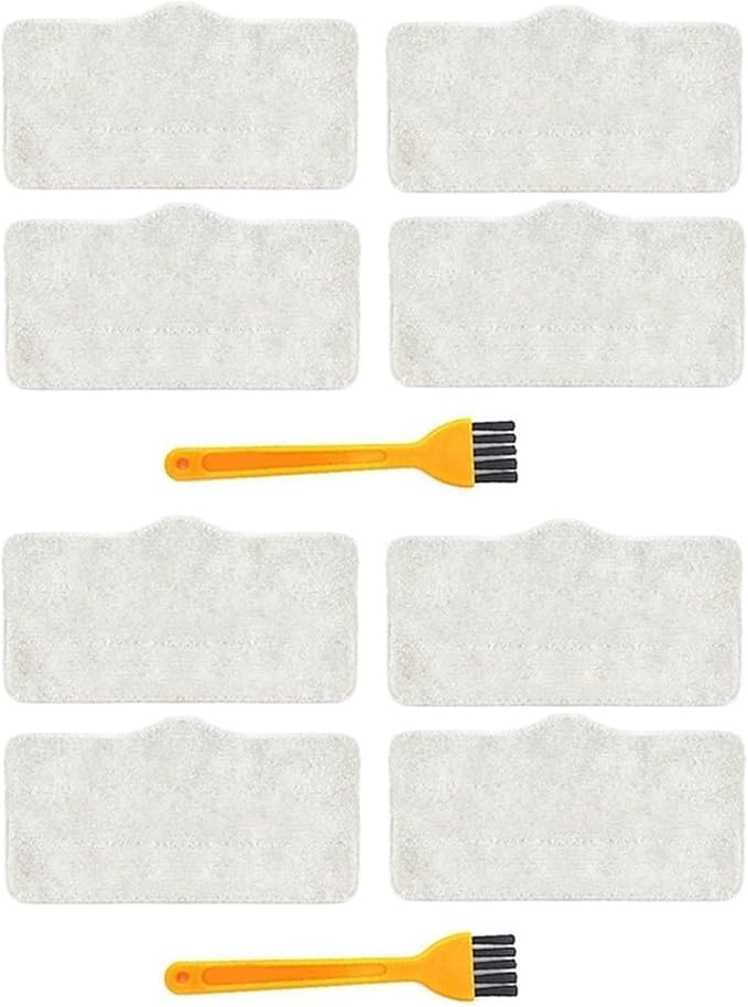 10Pcs Steam Vacuum Cleaner Mop Cleaning Pad Compatible for Xiaomi Deerma DEM ZQ600 ZQ610 Handheld Vacuum Cleaner Mop Accessory