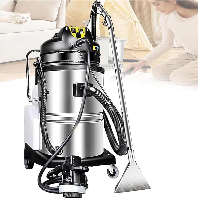 Portable Carpet Cleaner Machine Deep Cleaning Extractor for Stains on Carpets Stairs Upholstery