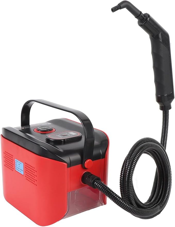 Handheld Steam Cleaner Portable Pressurized Steam Cleaner High Temperature Steamer Cleaning Machine For Home Car Detailing Kitchen Bathroom Floor Grout Furniture Tile (US Plug