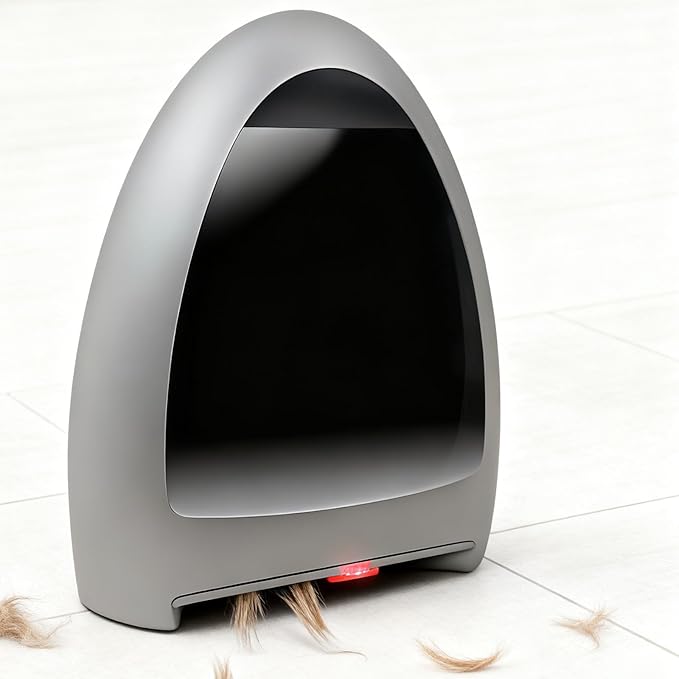 Electric Broom Vacuum Sweeper with Automatic Dustpan 1000w Touchless Vacuum for Salon Hair &amp Pet Hair 3.6l Capacity for Hard Floors Home Essentials Black Gray White Grey