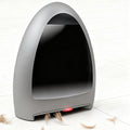 Electric Broom Vacuum Sweeper with Automatic Dustpan 1000w Touchless Vacuum for Salon Hair &amp Pet Hair 3.6l Capacity for Hard Floors Home Essentials Black Gray White Grey