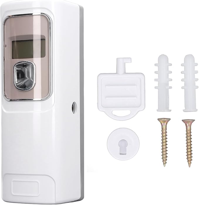 Generic Automatic Fragrance Machine Versatile Diffuser Timed Release Air Freshener for Spa Gym Club 1.5V D Battery X2