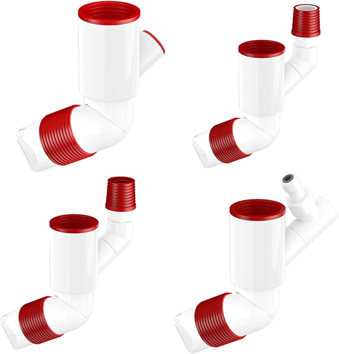 Multipurpose Odor Rotating Drain Connectors For Kitchens Supplies And Bathrooms With Easy Installation